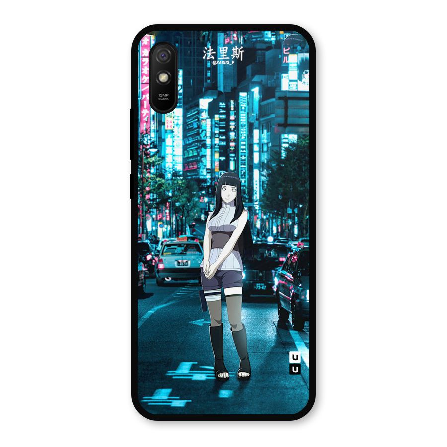Hinata On Streets Metal Back Case for Redmi 9a