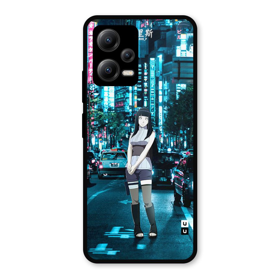 Hinata On Streets Metal Back Case for Redmi Note 12 5G