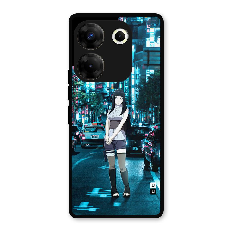 Hinata On Streets Metal Back Case for Tecno Camon 20 Pro