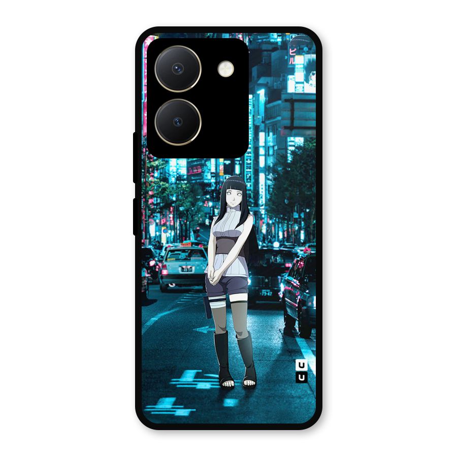 Hinata On Streets Metal Back Case for Vivo Y36