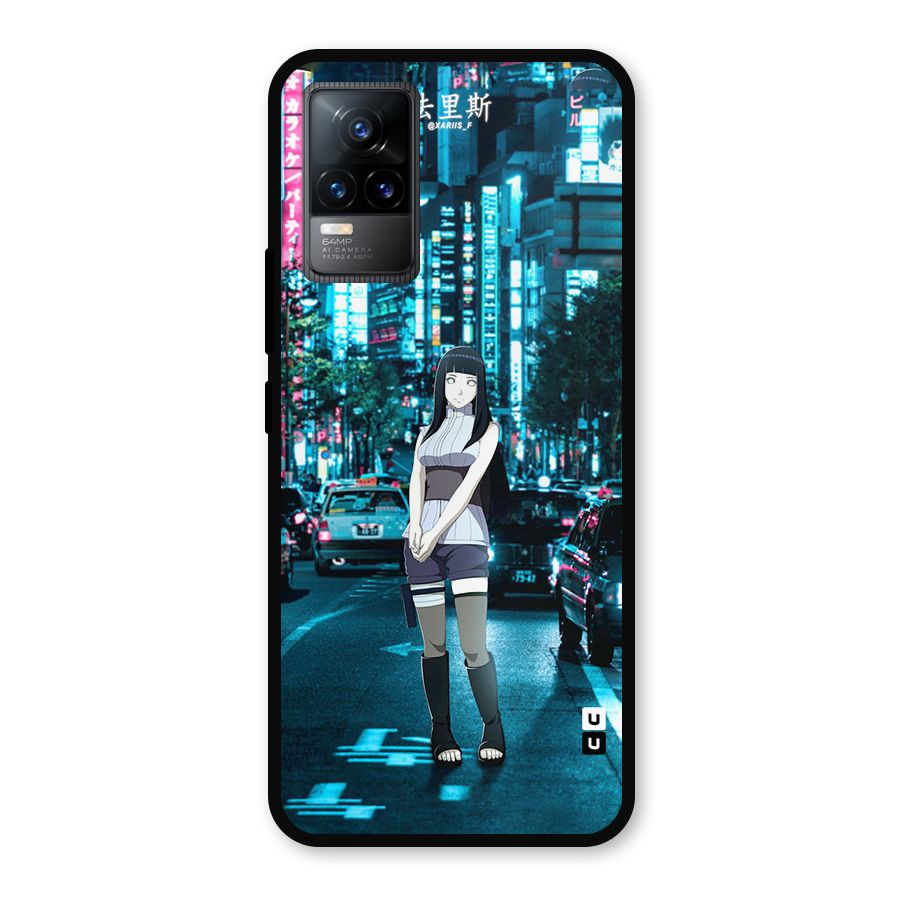 Hinata On Streets Metal Back Case for Vivo Y73