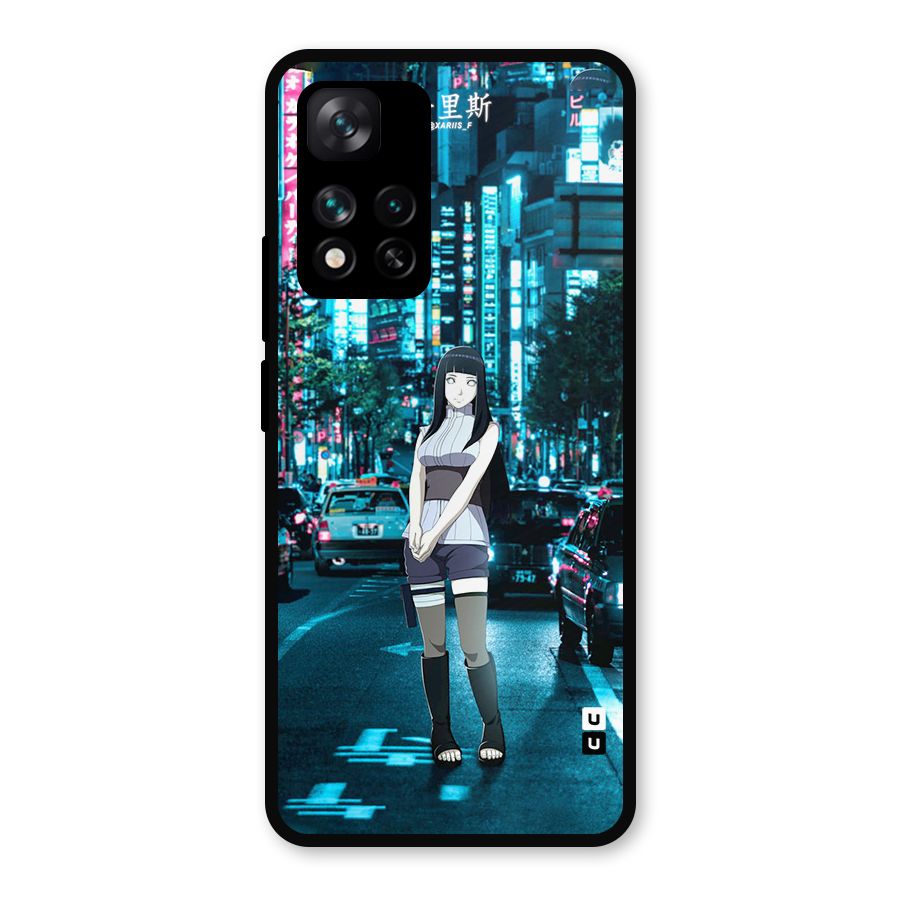 Hinata On Streets Metal Back Case for Xiaomi 11i Hypercharge 5G