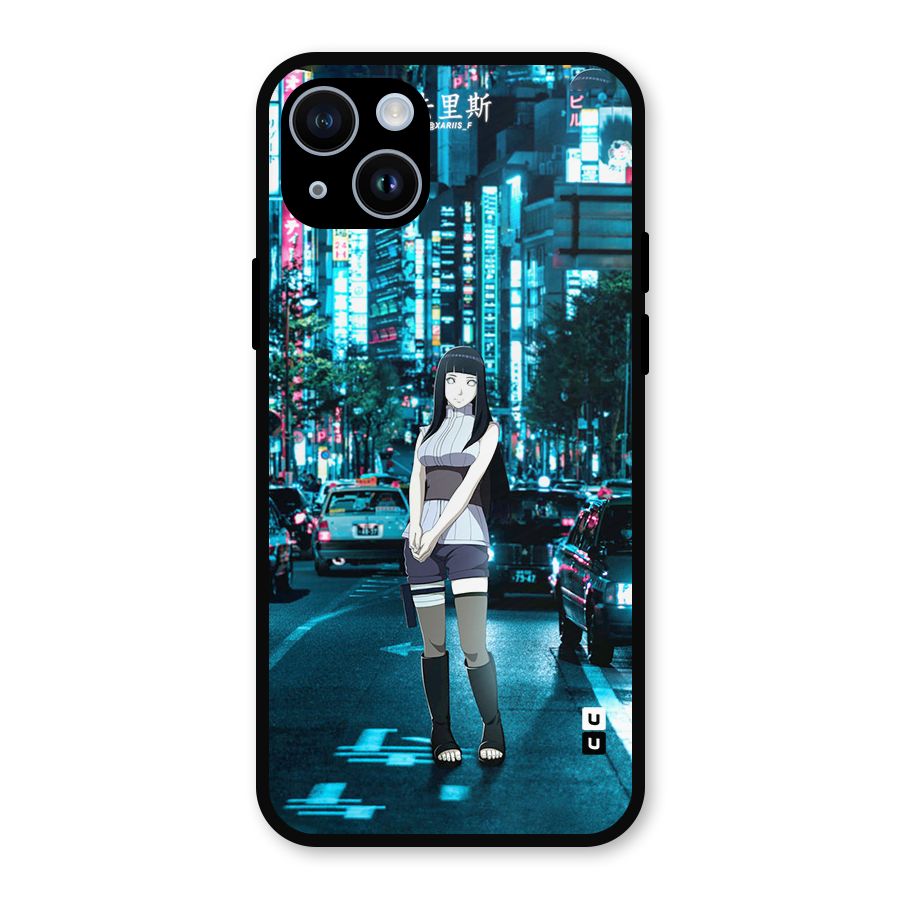 Hinata On Streets Metal Back Case for iPhone 14