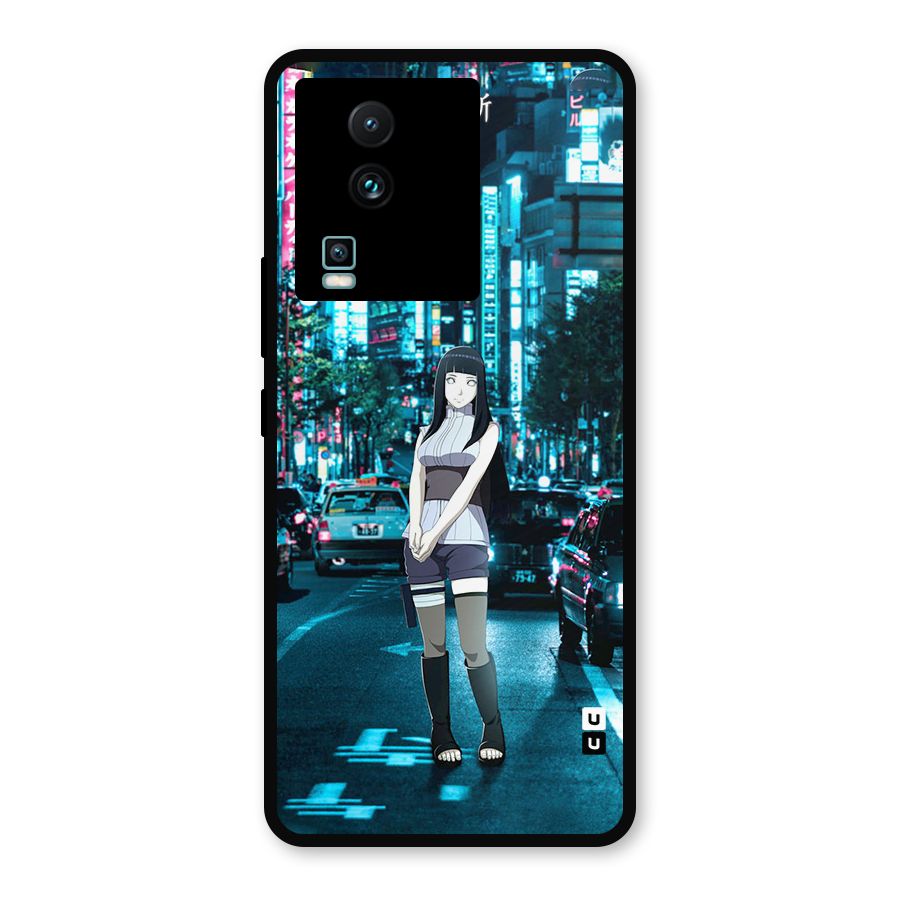 Hinata On Streets Metal Back Case for iQOO Neo 7