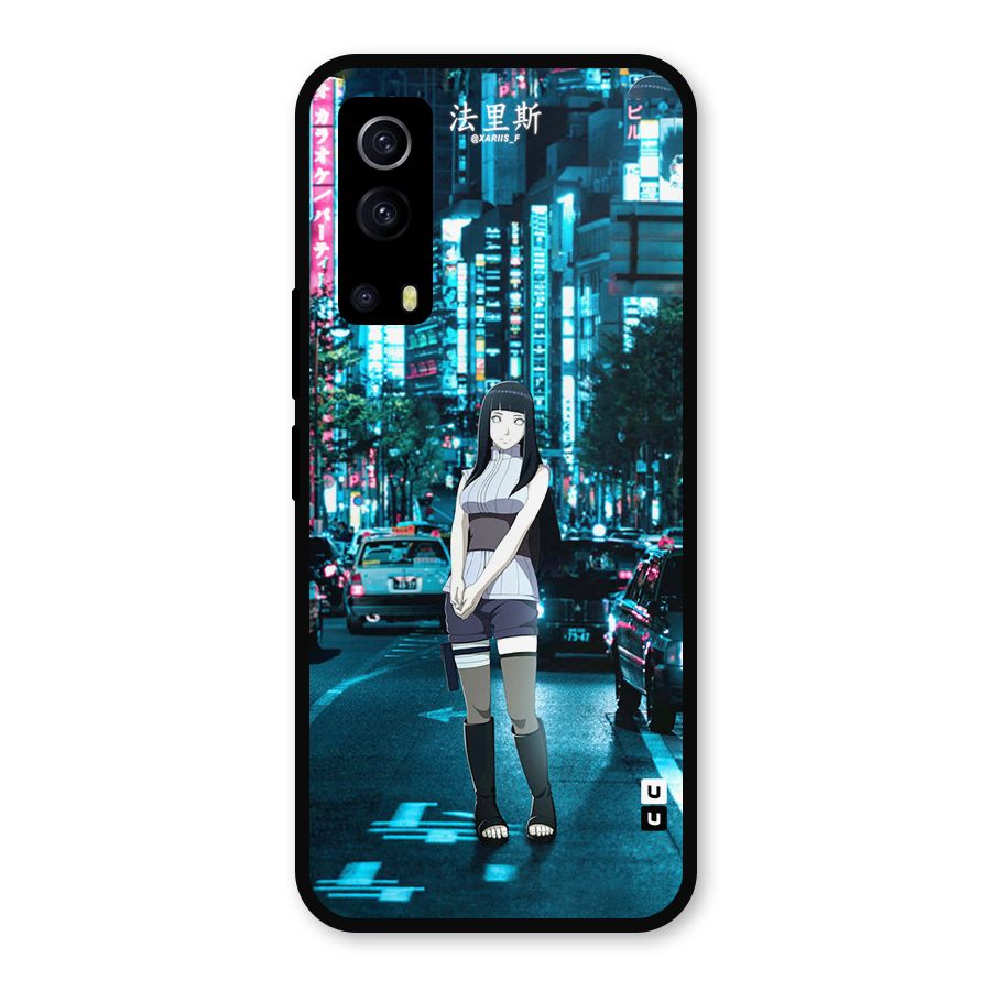 Hinata On Streets Metal Back Case for iQOO Z3