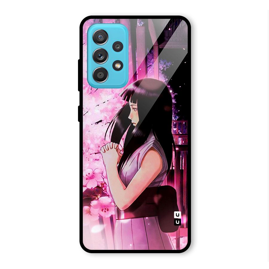 Hinata Preys Glass Back Case for Galaxy A52