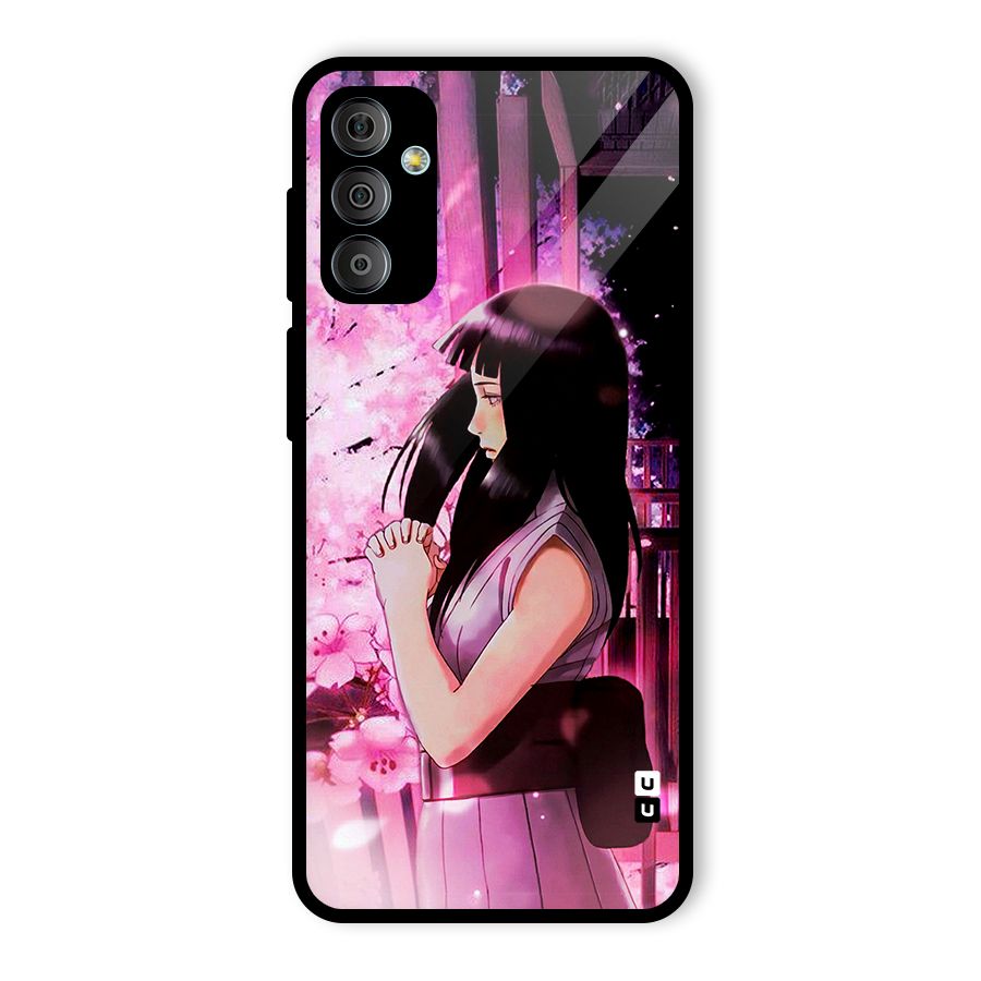 Hinata Preys Glass Back Case for Galaxy F23