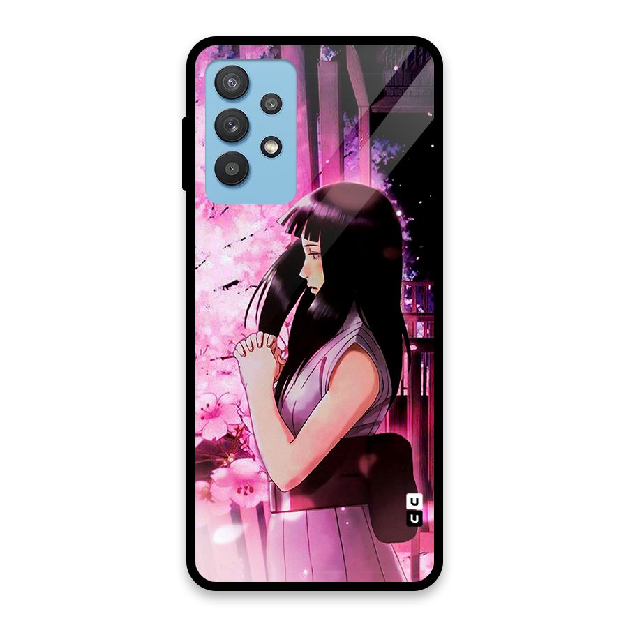 Hinata Preys Glass Back Case for Galaxy M32 5G