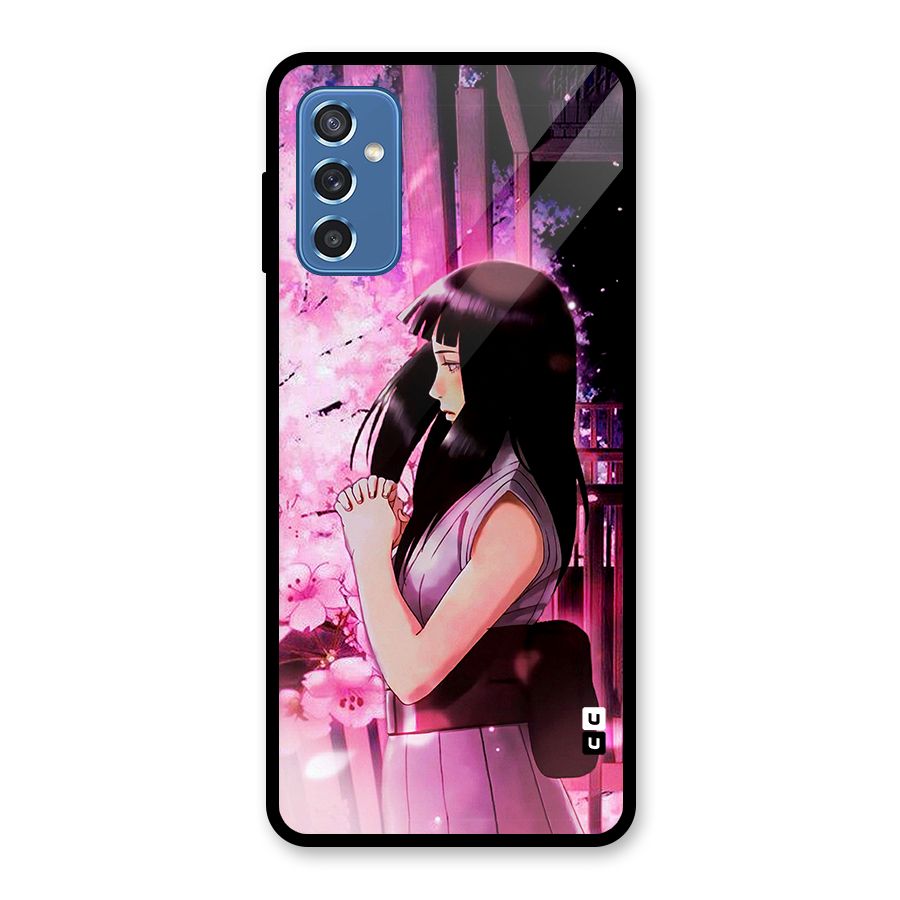 Hinata Preys Glass Back Case for Galaxy M52 5G