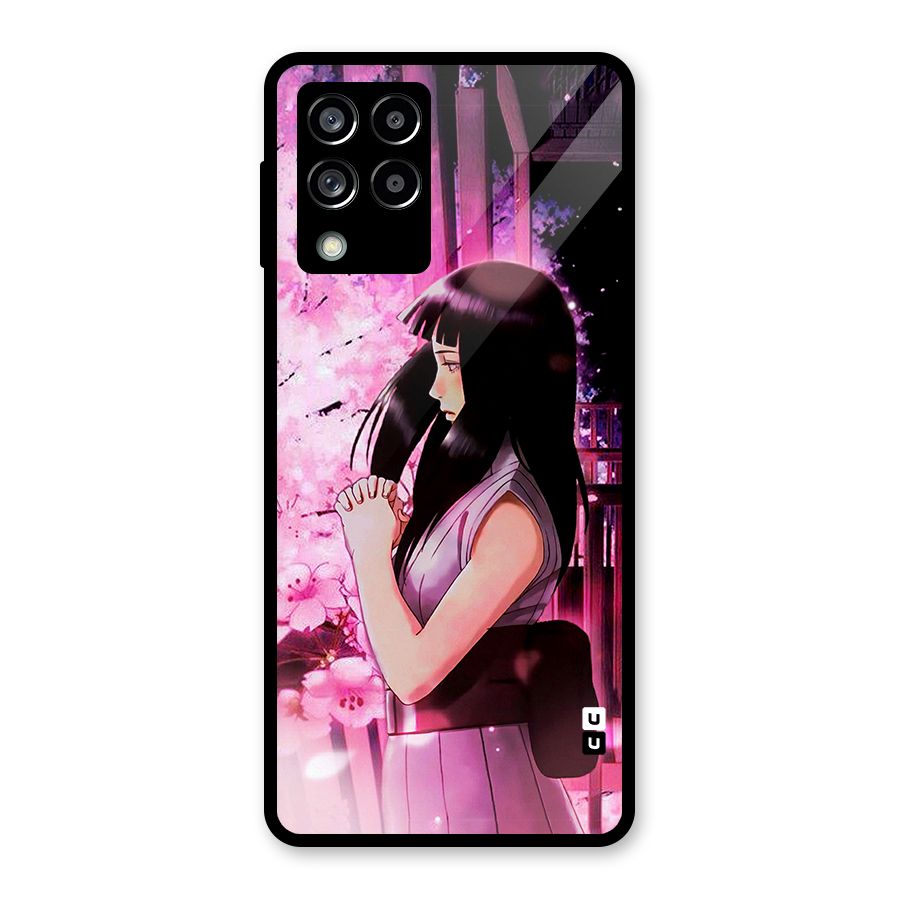 Hinata Preys Glass Back Case for Galaxy M53 5G