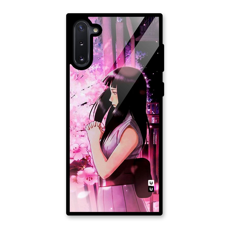 Hinata Preys Glass Back Case for Galaxy Note 10
