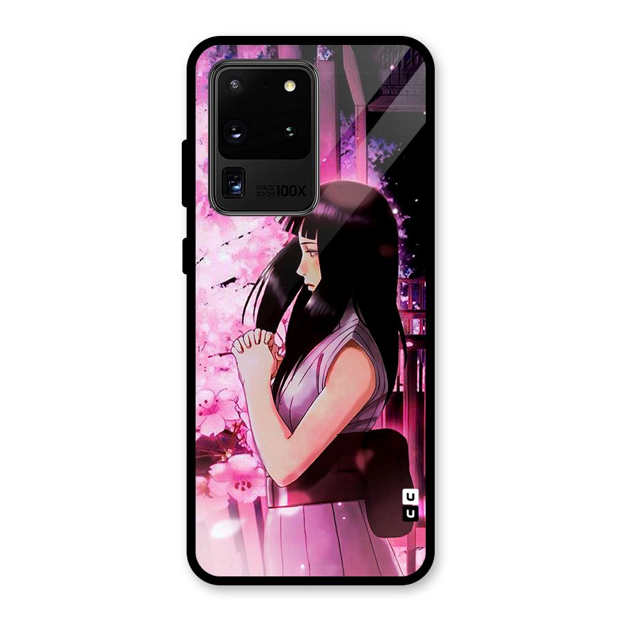 Hinata Preys Glass Back Case for Galaxy S20 Ultra
