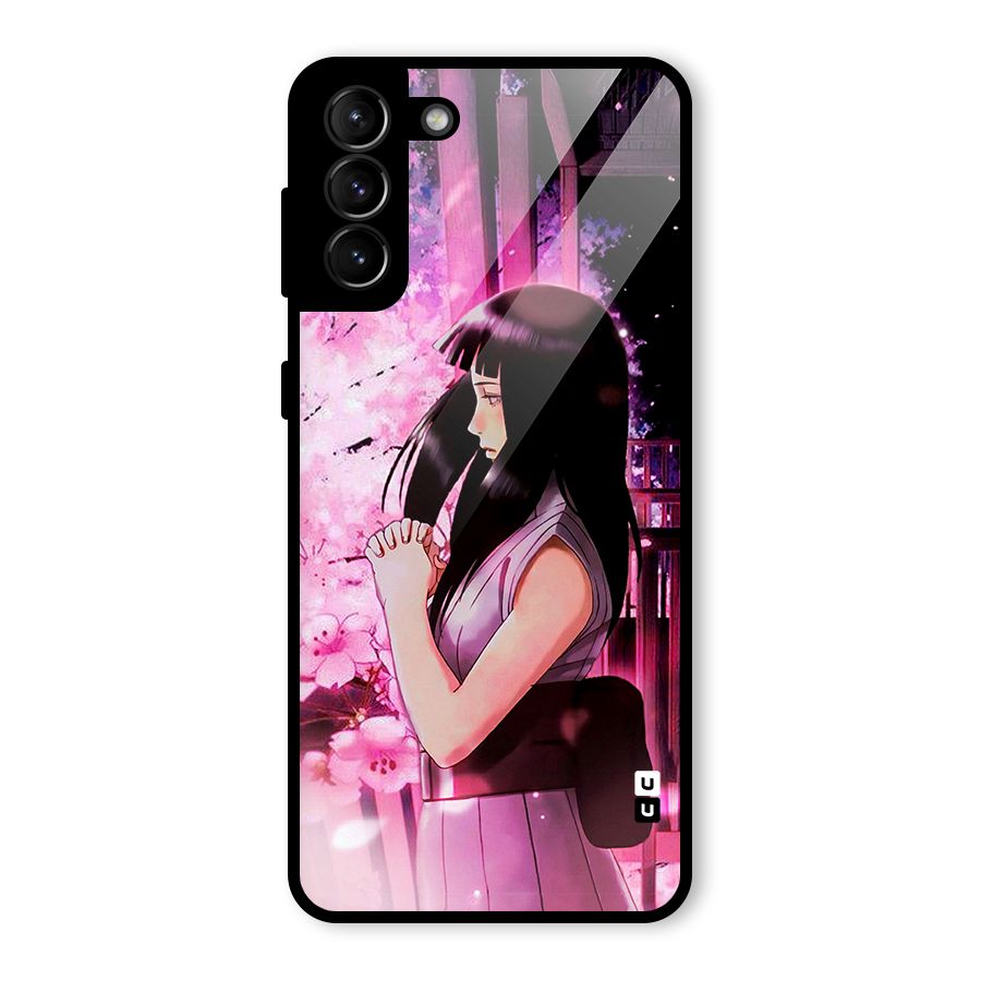Hinata Preys Glass Back Case for Galaxy S21 Plus
