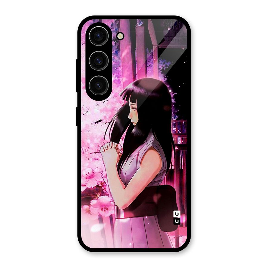 Hinata Preys Glass Back Case for Galaxy S23