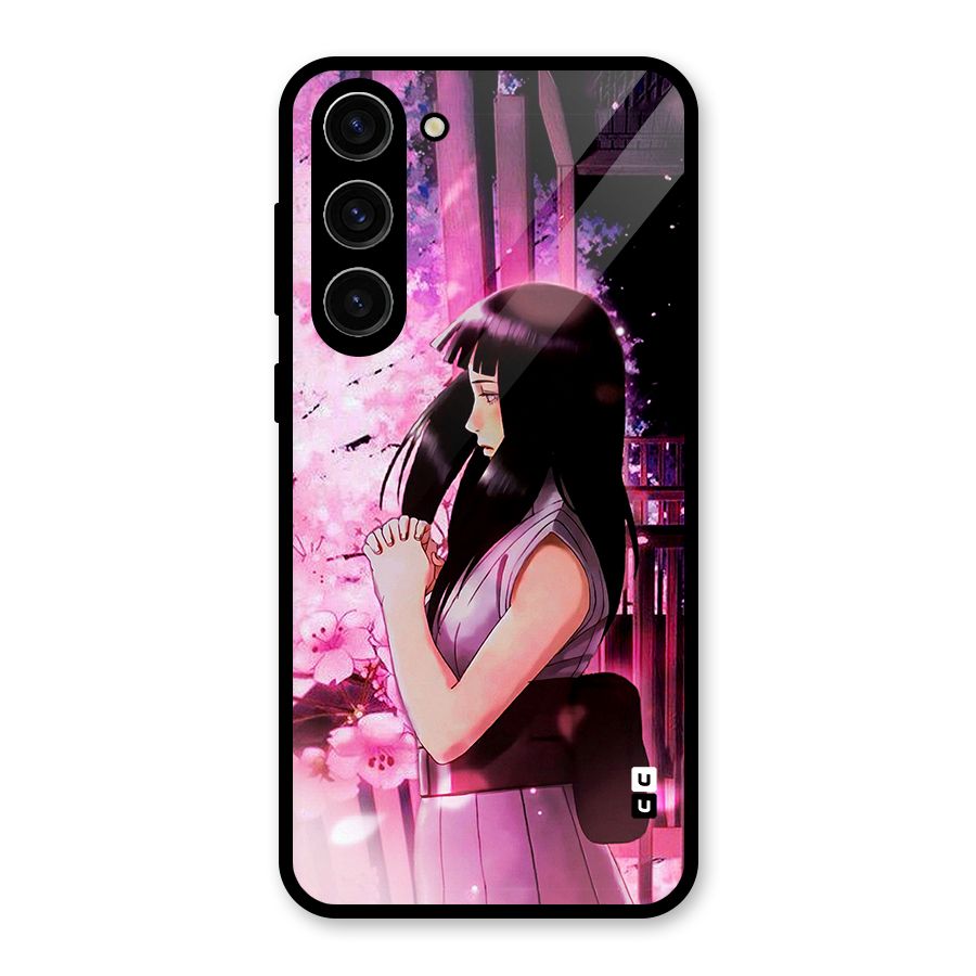 Hinata Preys Glass Back Case for Galaxy S23 Plus
