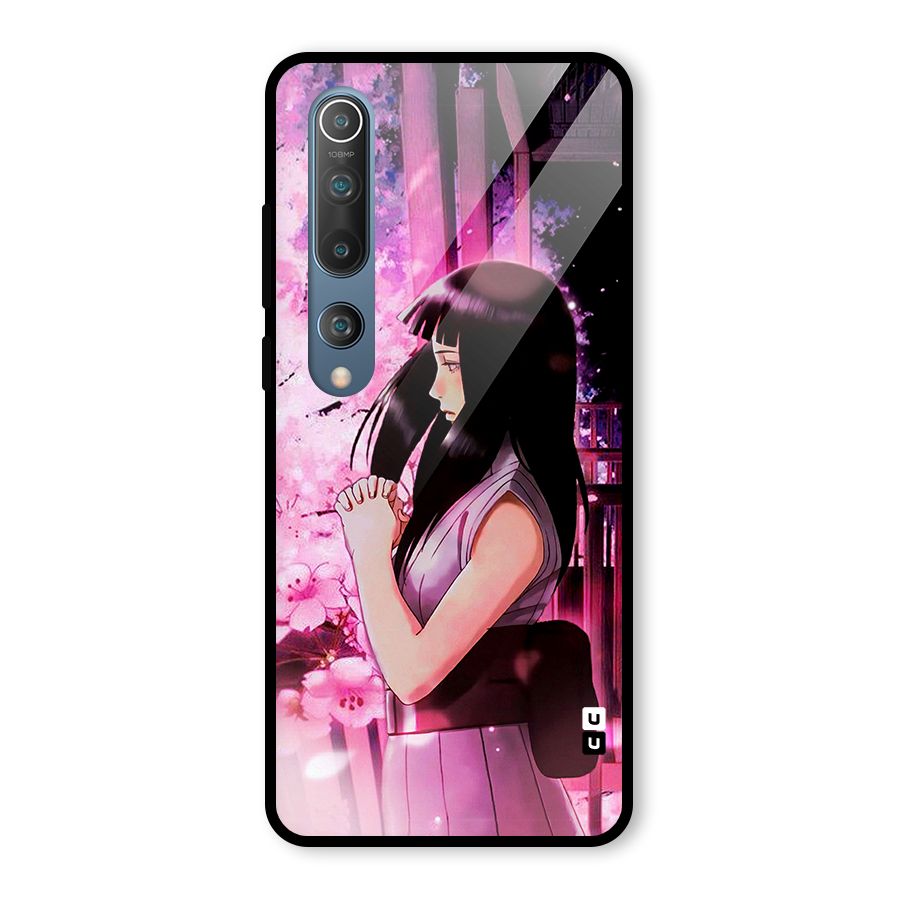 Hinata Preys Glass Back Case for Mi 10