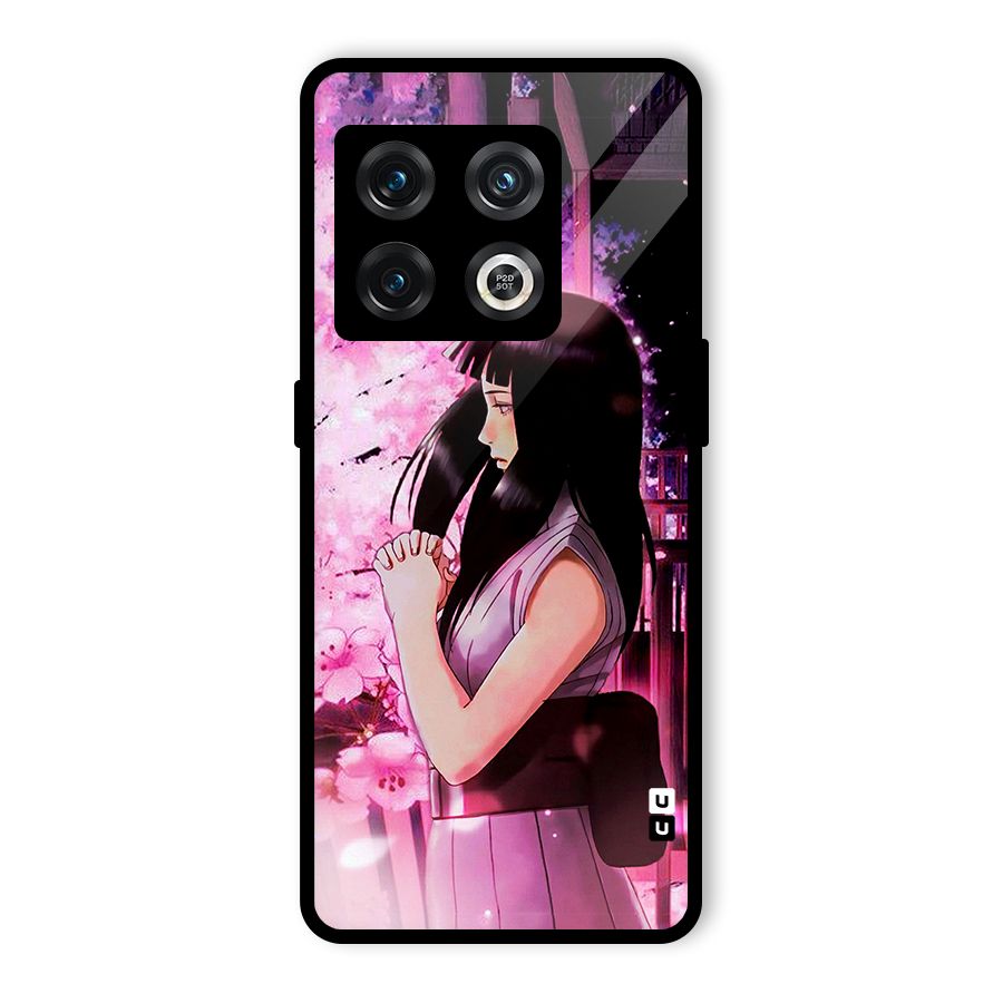 Hinata Preys Glass Back Case for OnePlus 10 Pro 5G