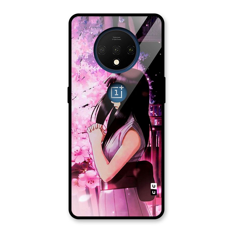 Hinata Preys Glass Back Case for OnePlus 7T