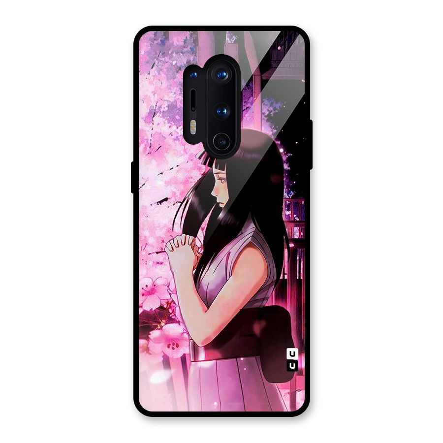 Hinata Preys Glass Back Case for OnePlus 8 Pro
