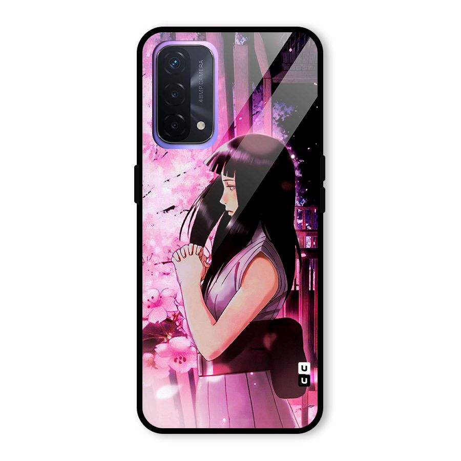 Hinata Preys Glass Back Case for Oppo A74 5G