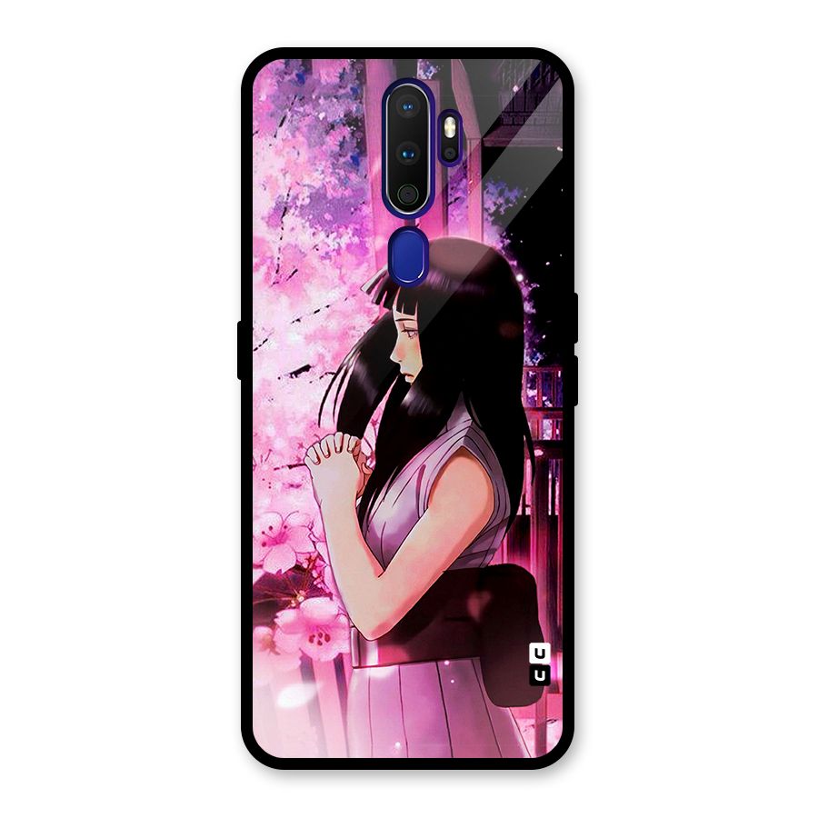Hinata Preys Glass Back Case for Oppo A9 (2020)