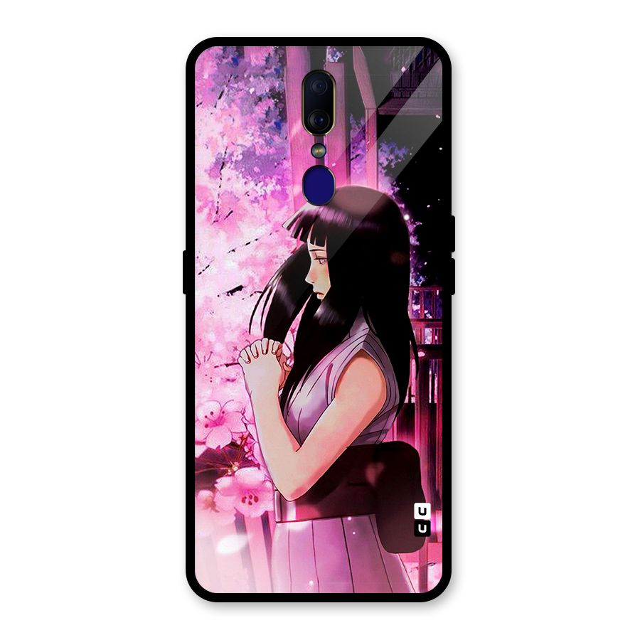Hinata Preys Glass Back Case for Oppo F11