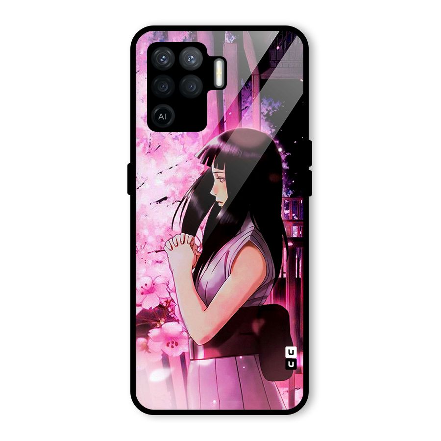 Hinata Preys Glass Back Case for Oppo F19 Pro