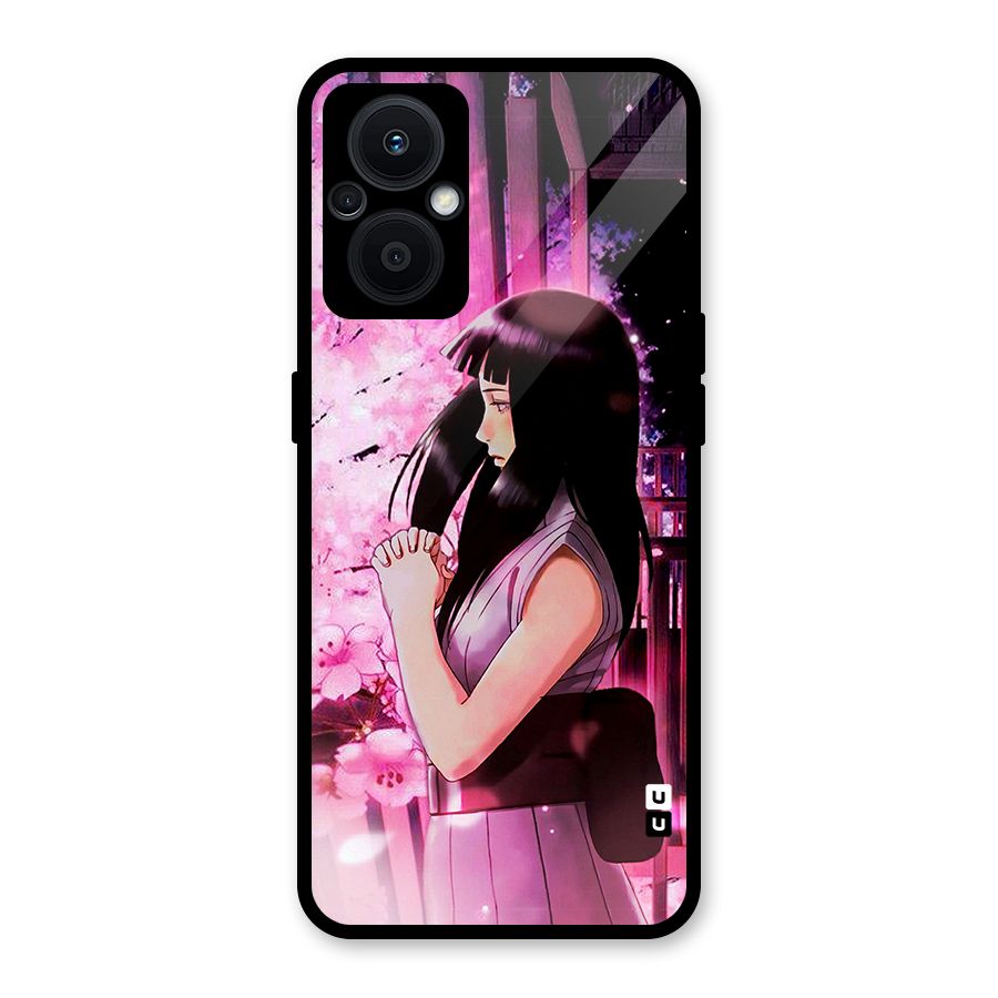 Hinata Preys Glass Back Case for Oppo F21s Pro 5G
