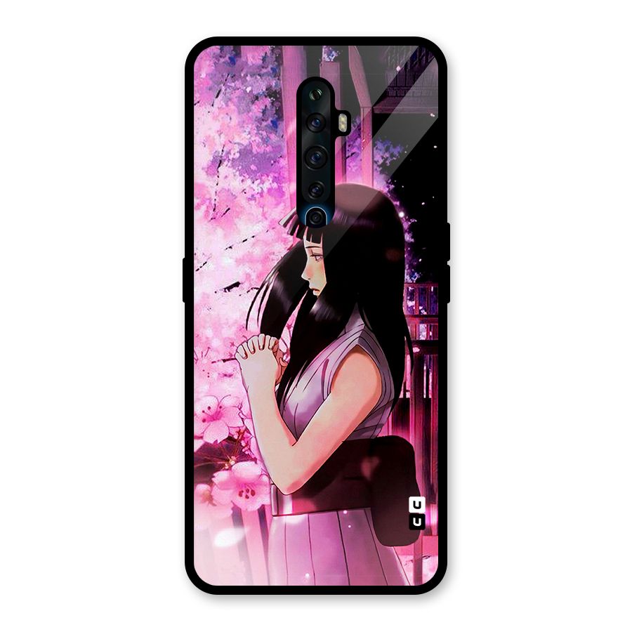 Hinata Preys Glass Back Case for Oppo Reno2 F