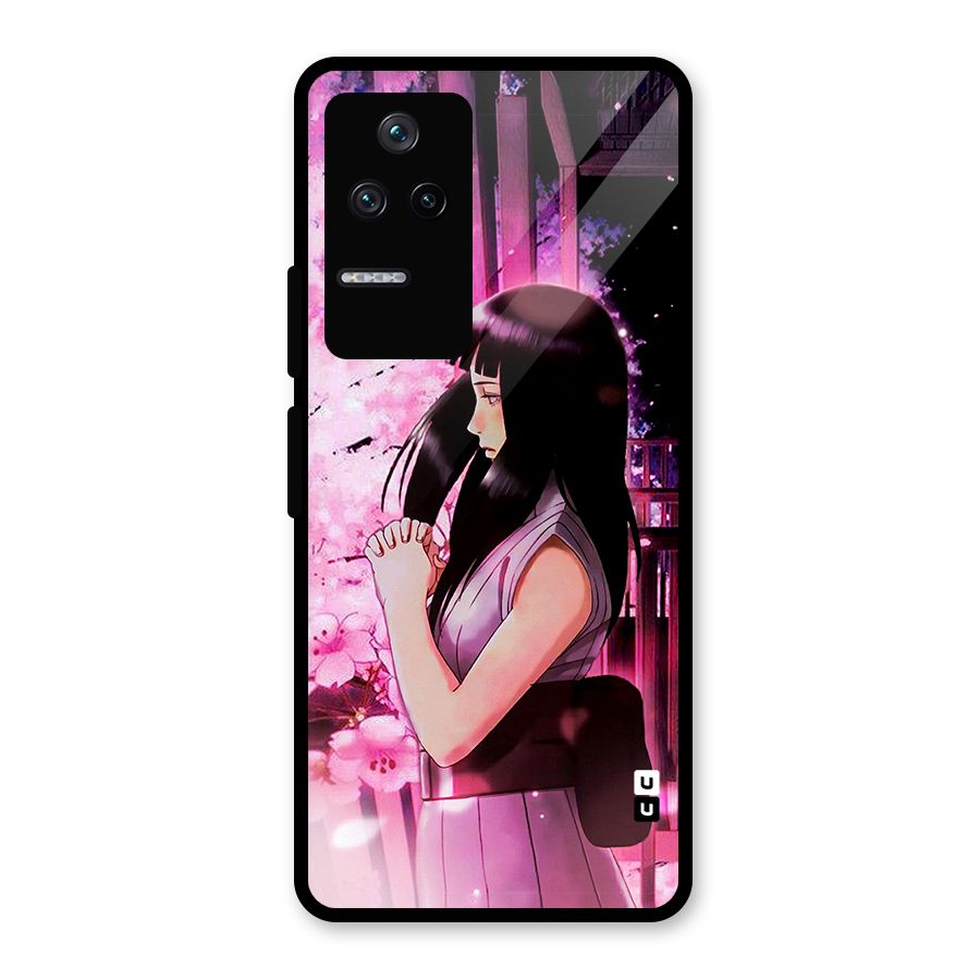Hinata Preys Glass Back Case for Poco F4 5G