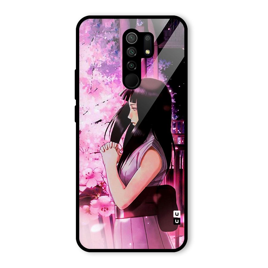 Hinata Preys Glass Back Case for Poco M2