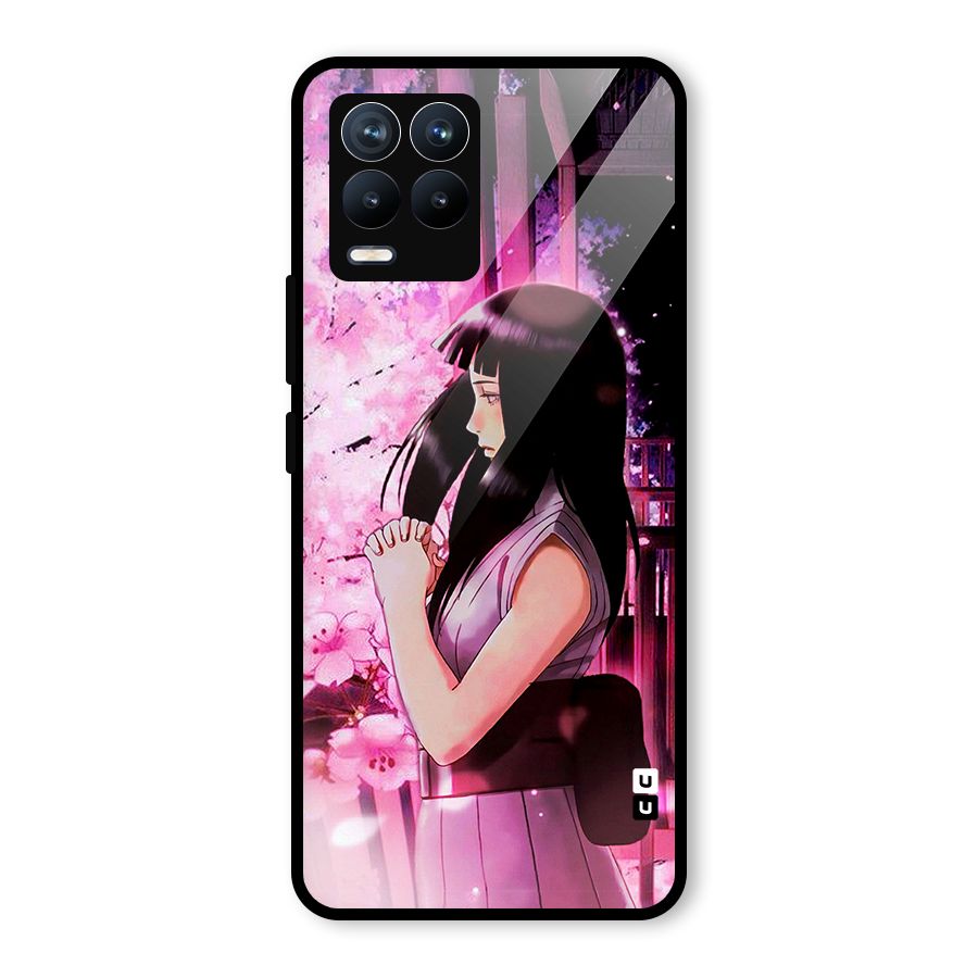 Hinata Preys Glass Back Case for Realme 8