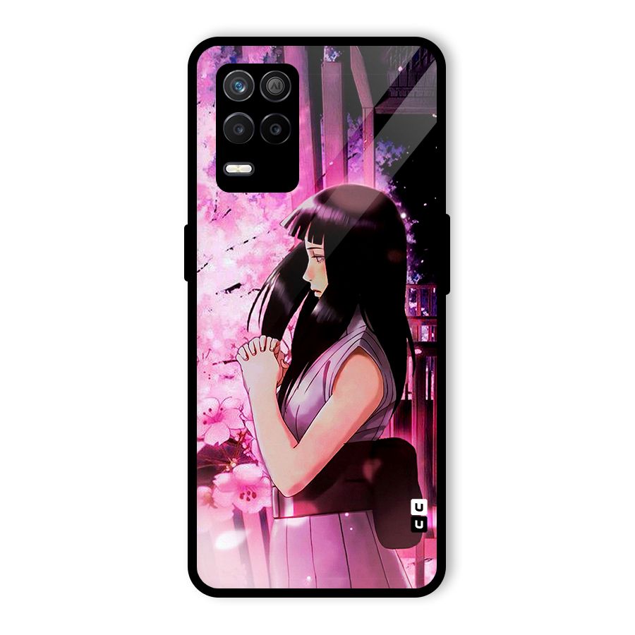Hinata Preys Glass Back Case for Realme 8s 5G