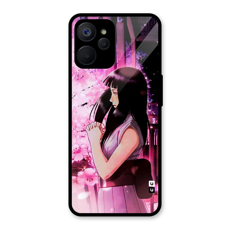 Hinata Preys Glass Back Case for Realme 9i 5G
