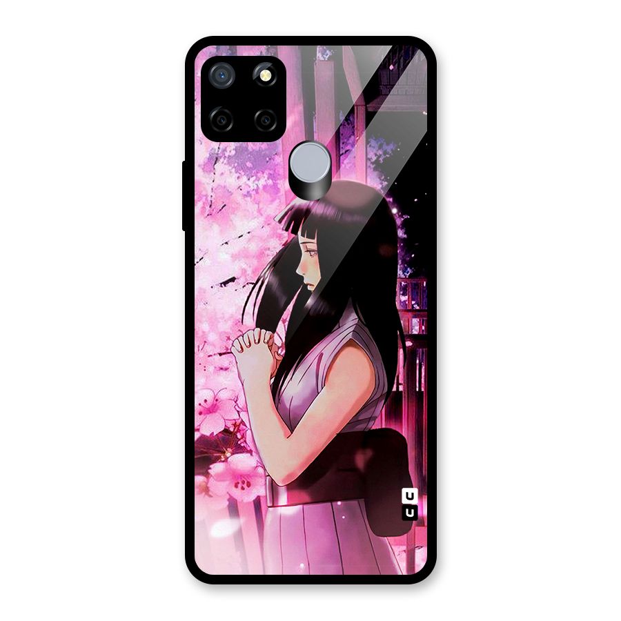 Hinata Preys Glass Back Case for Realme Narzo 30A