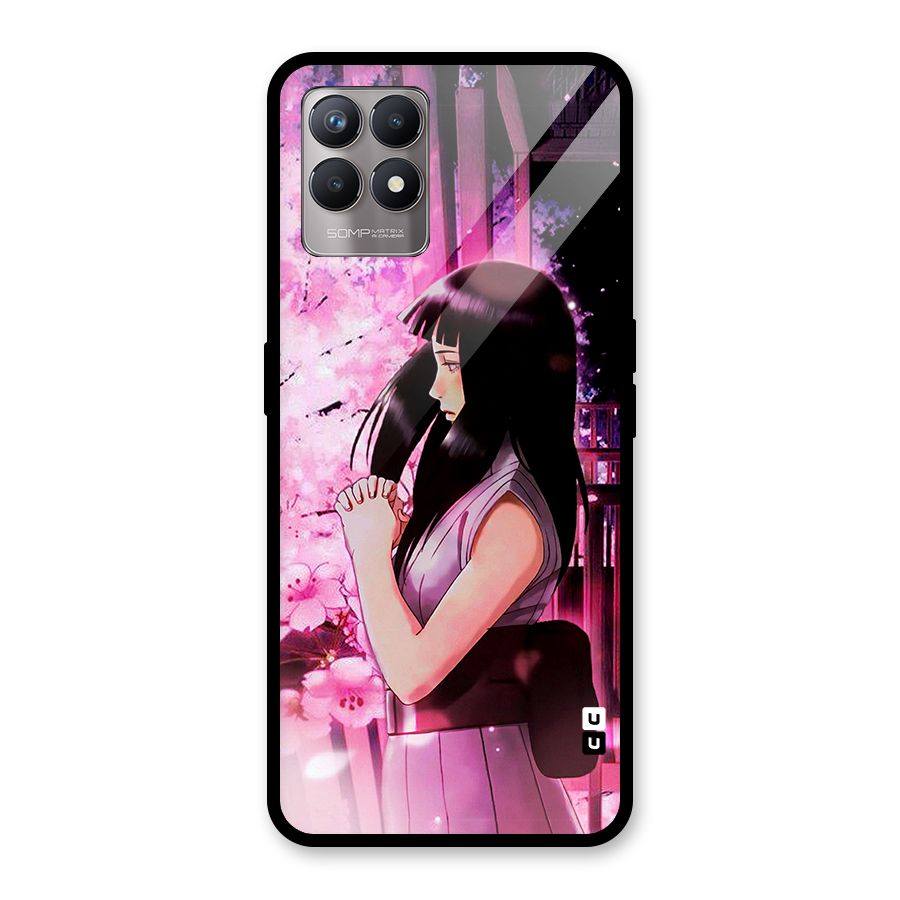 Hinata Preys Glass Back Case for Realme Narzo 50