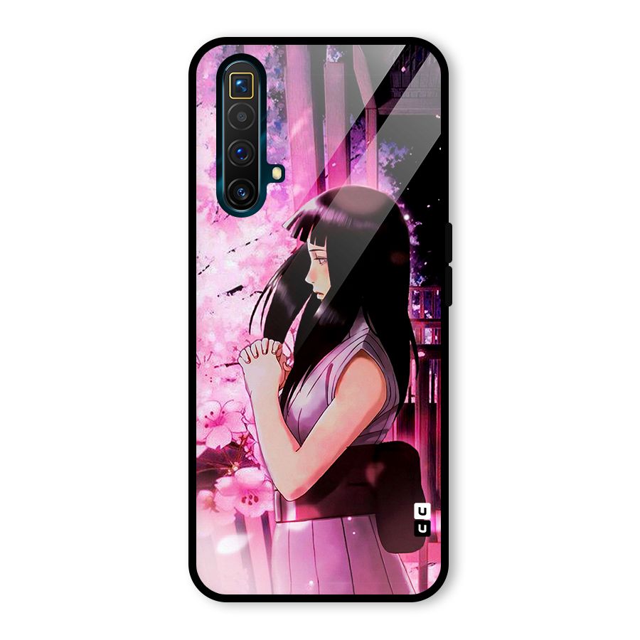Hinata Preys Glass Back Case for Realme X3