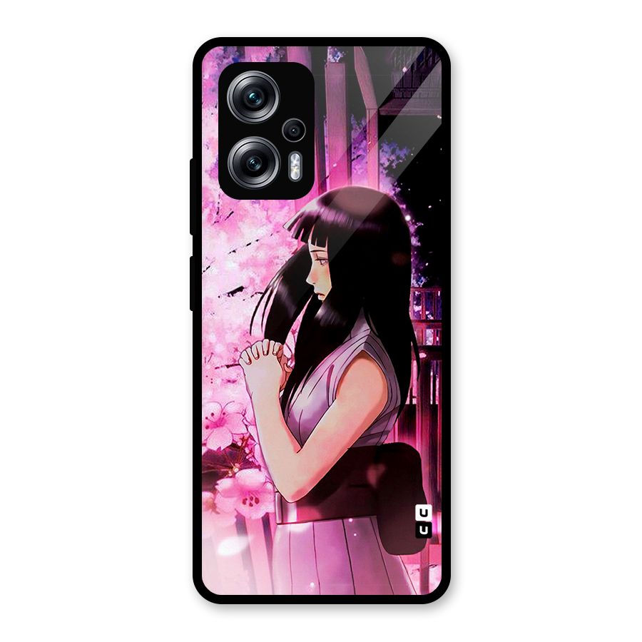 Hinata Preys Glass Back Case for Redmi K50i