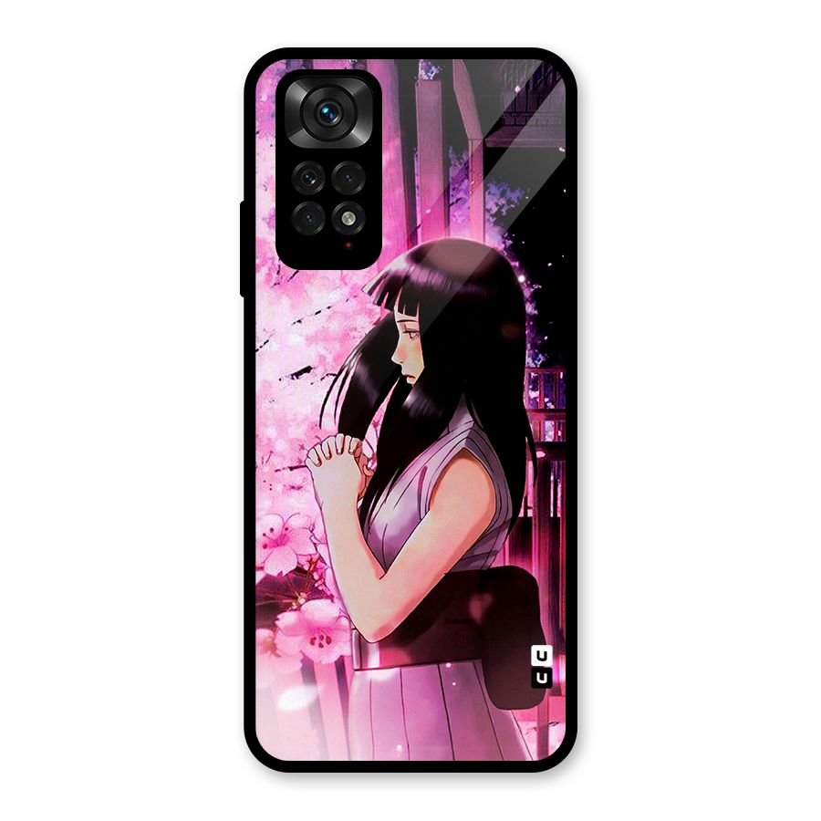 Hinata Preys Glass Back Case for Redmi Note 11
