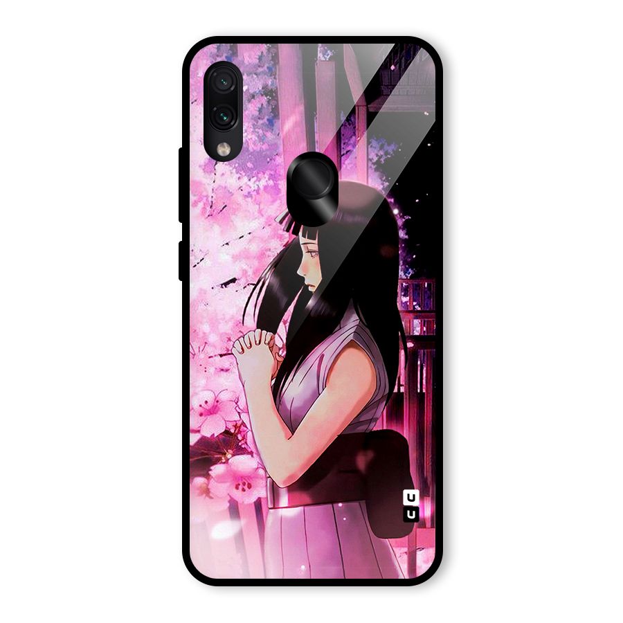 Hinata Preys Glass Back Case for Redmi Note 7 Pro