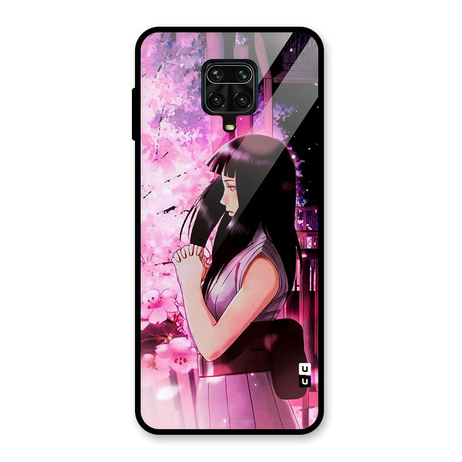 Hinata Preys Glass Back Case for Redmi Note 9 Pro