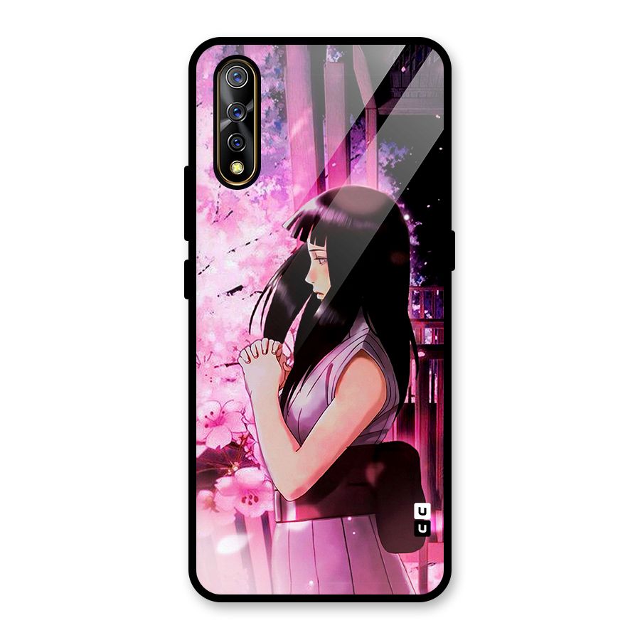 Hinata Preys Glass Back Case for Vivo S1