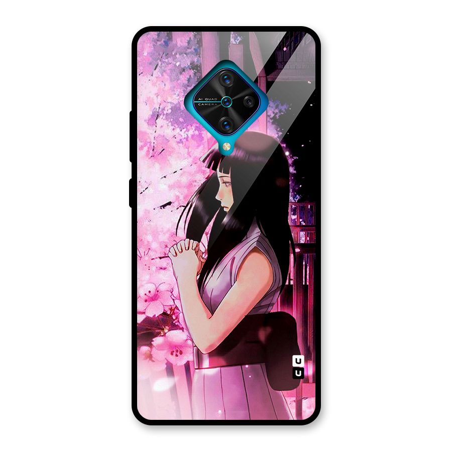Hinata Preys Glass Back Case for Vivo S1 Pro