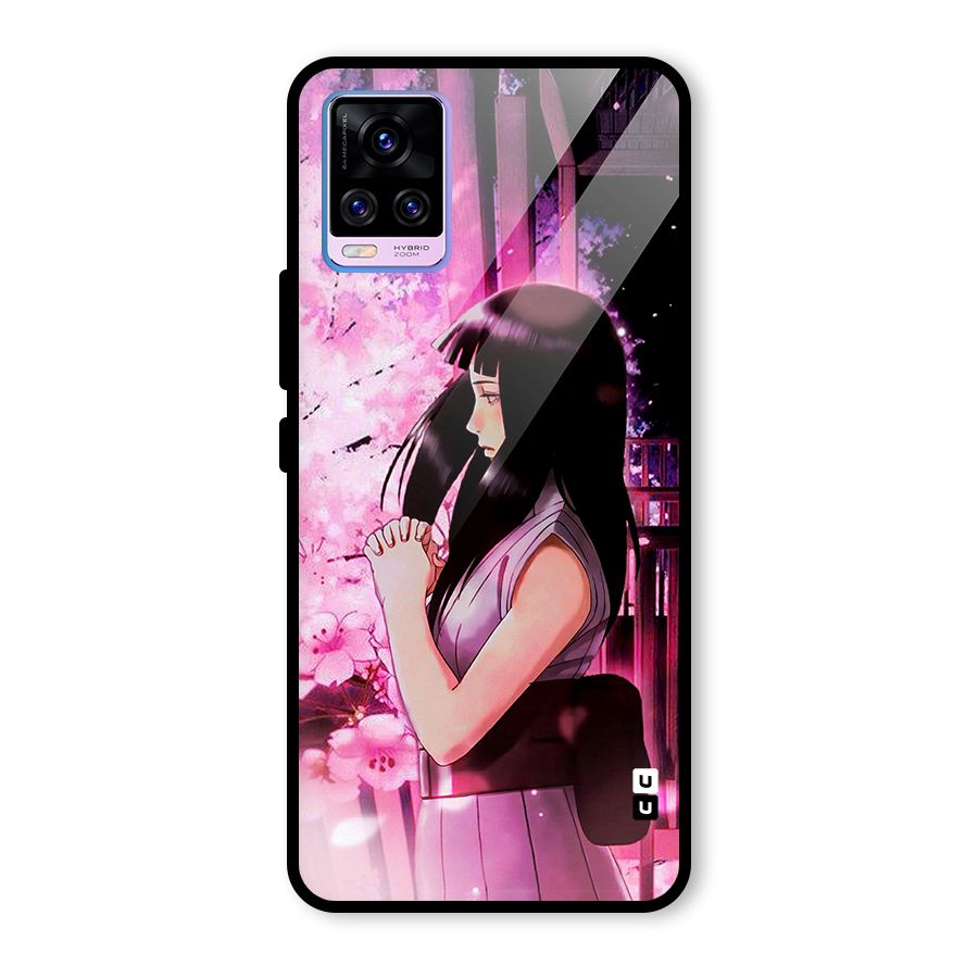 Hinata Preys Glass Back Case for Vivo V20 Pro
