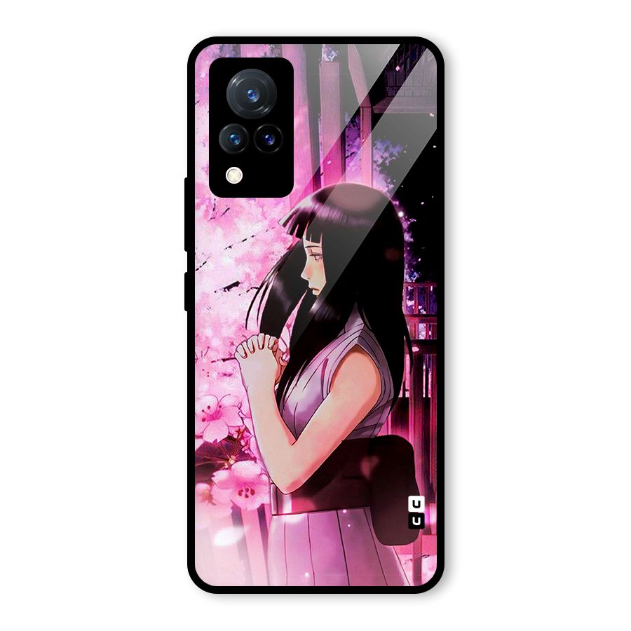 Hinata Preys Glass Back Case for Vivo V21 5G