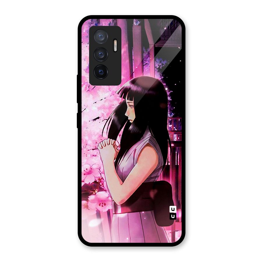 Hinata Preys Glass Back Case for Vivo V23e