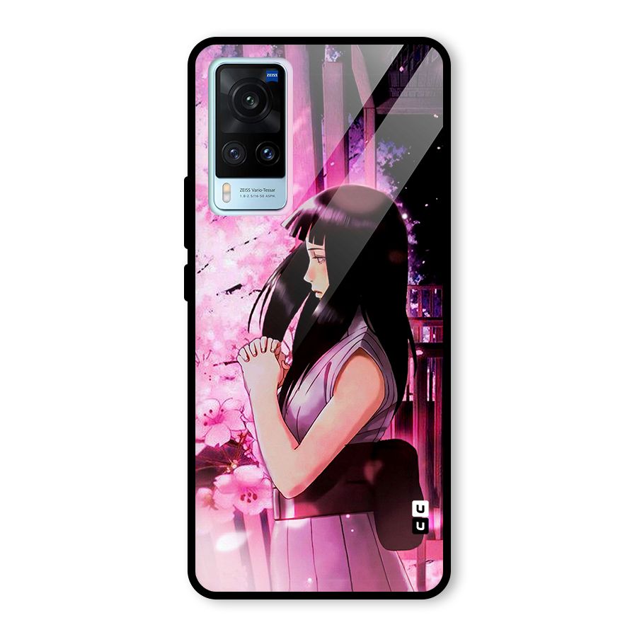 Hinata Preys Glass Back Case for Vivo X60