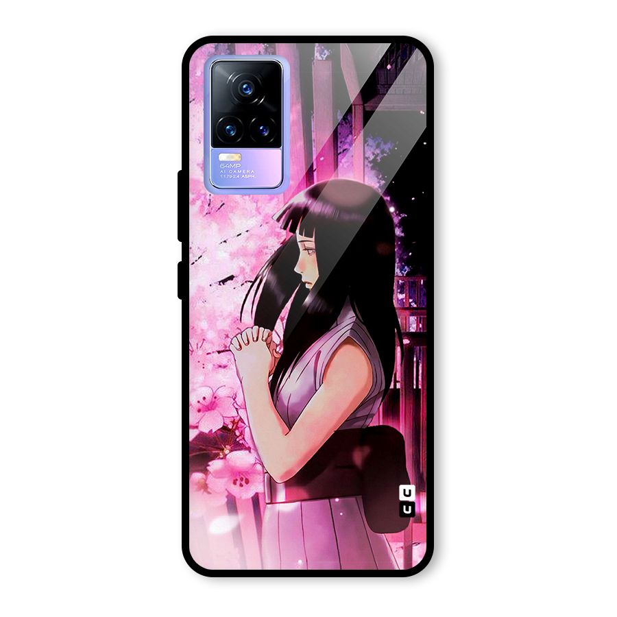 Hinata Preys Glass Back Case for Vivo Y73