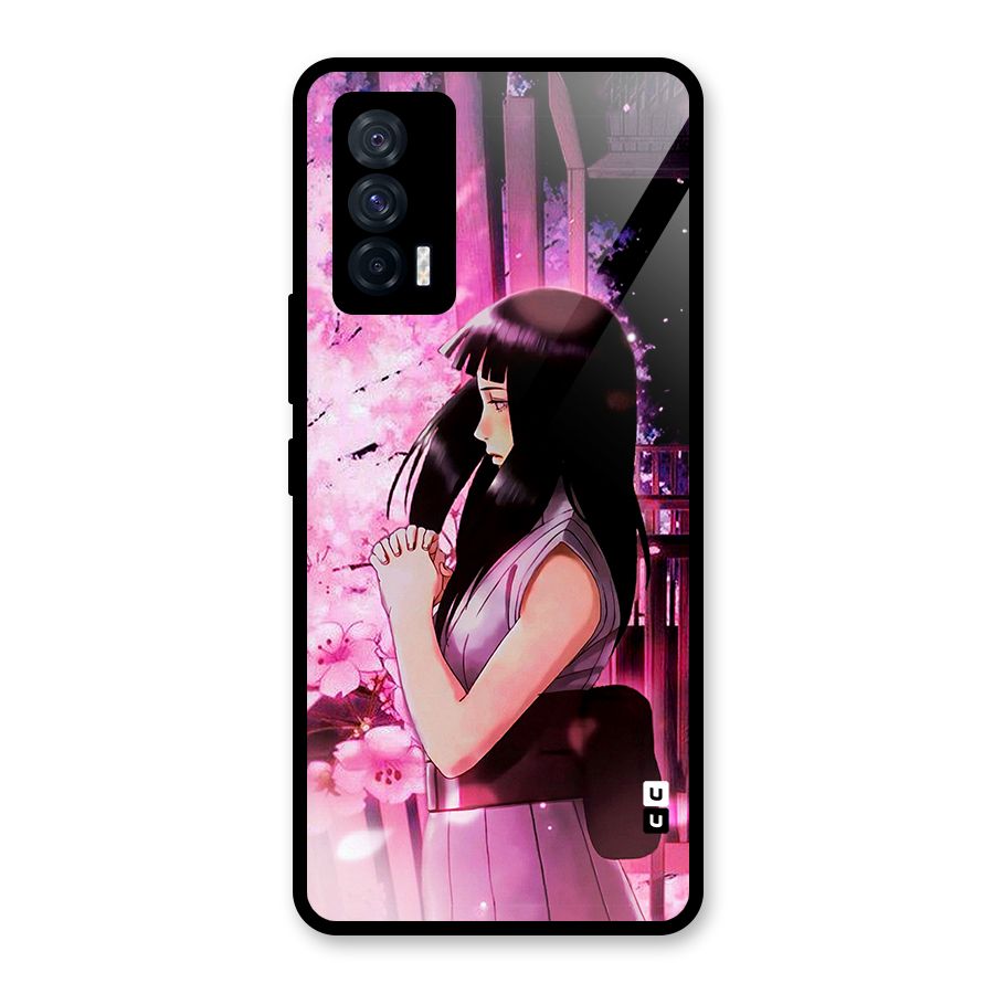 Hinata Preys Glass Back Case for Vivo iQOO 7 5G