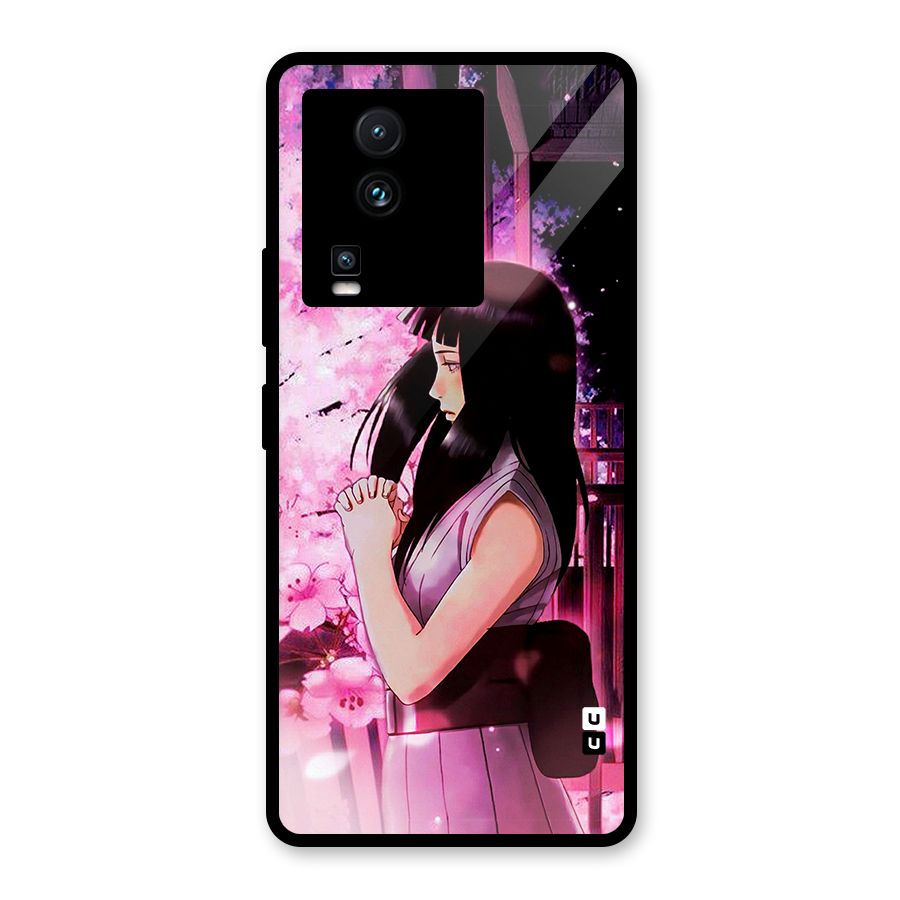 Hinata Preys Glass Back Case for Vivo iQOO Neo 7 Pro